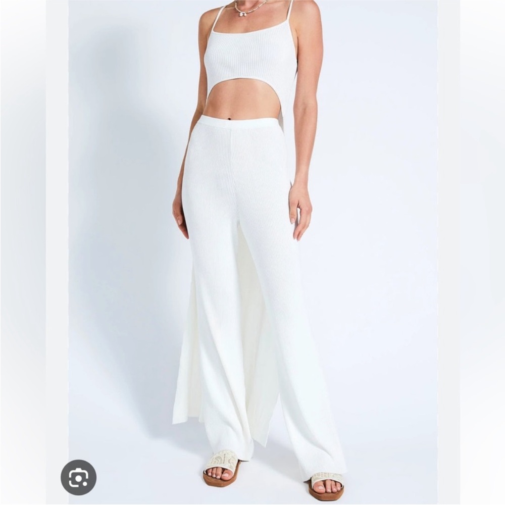 Devon Windsor Matching Set, Bree Pants and Briar Top in White